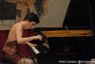 Milica in concert at the 
Gallery of the Serbian Academy of Sciences and Arts Concert Series, Belgrade, Serbia, May 23, 2011